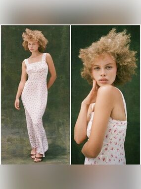 NEW Realisation Par The Dharma silk Dress in Baby Rose